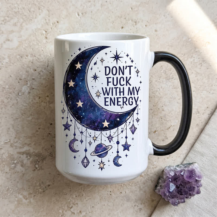 Olivenorma Cosmic Moon Star Guard Personal Energy Ceramic Cup - image 2