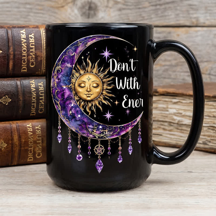 Olivenorma Sun Moon Crystal Protect Spiritual Energy Ceramic Cup - image 4