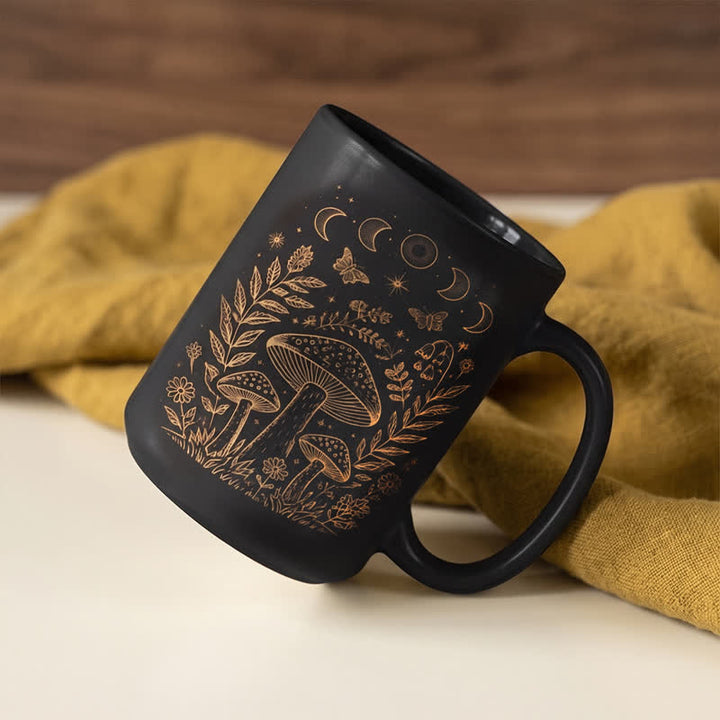 Olivenorma Celestial Mushroom Nature Spiritual Energy Ceramic Cup - image 3