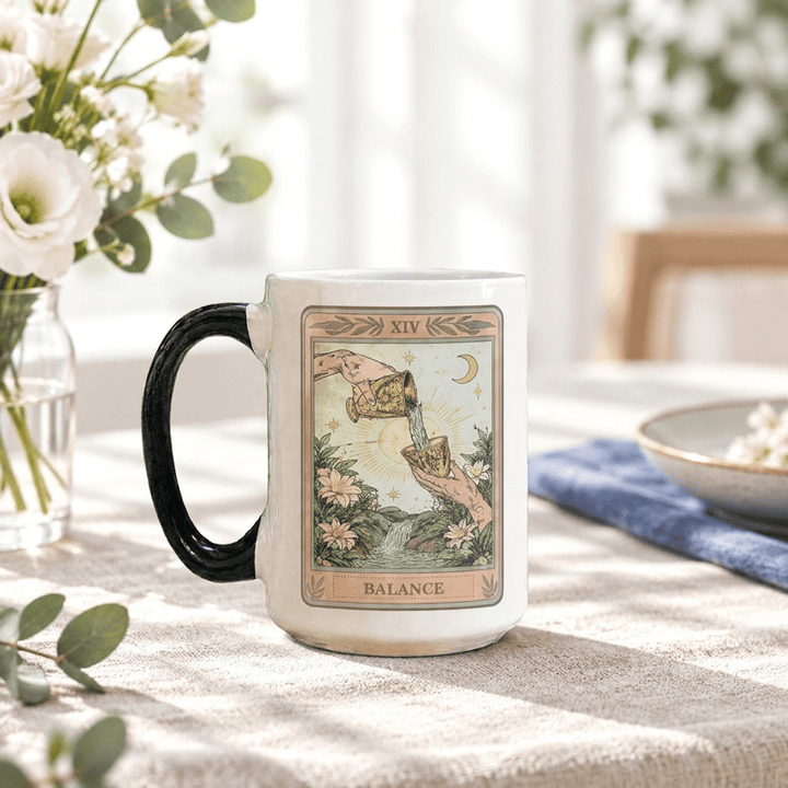 Olivenorma Tarot Balance Inner Harmony Ceramic Cup - image 1