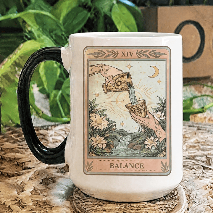 Olivenorma Tarot Balance Inner Harmony Ceramic Cup - 450ml / 15oz - image 0