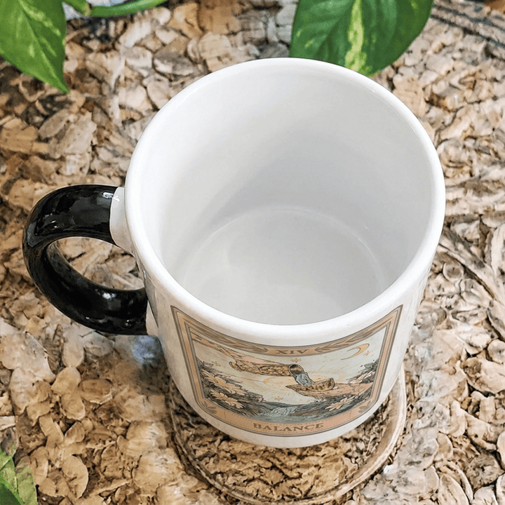 Olivenorma Tarot Balance Inner Harmony Ceramic Cup - image 2