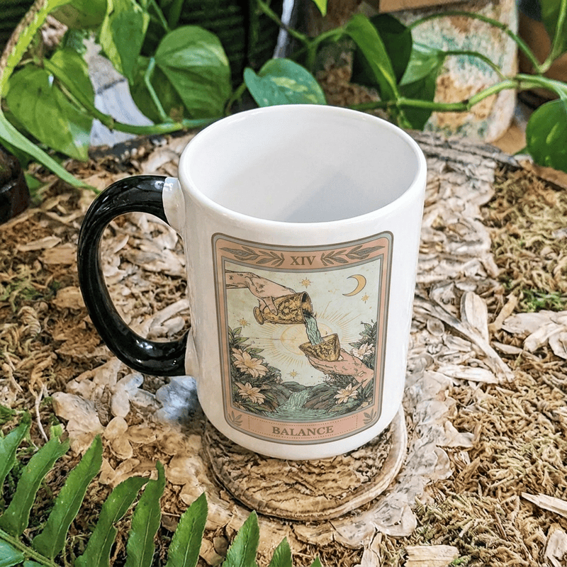 Olivenorma Tarot Balance Inner Harmony Ceramic Cup - image 4