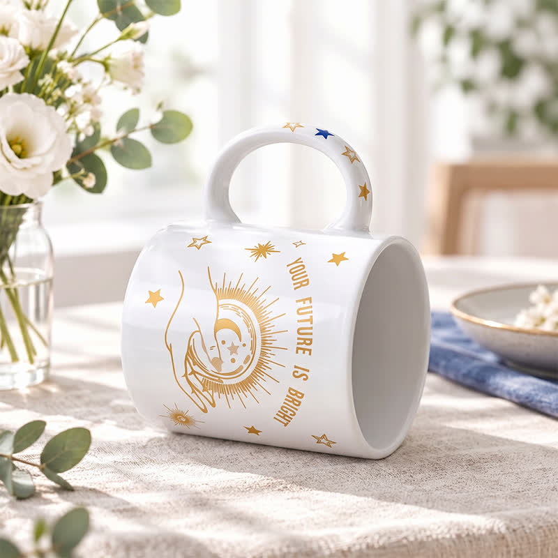 Olivenorma Fortune Hand Celestial Bright Future Ceramic Cup - image 3