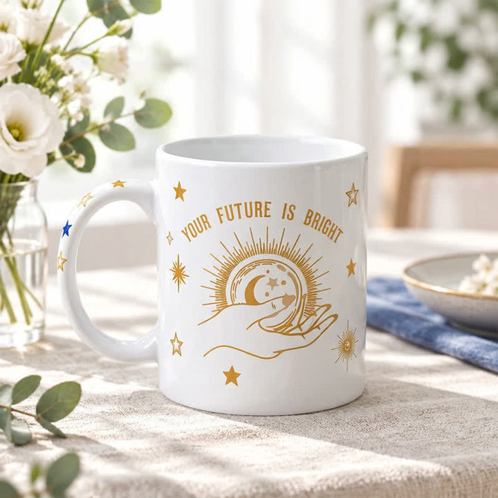 Olivenorma Fortune Hand Celestial Bright Future Ceramic Cup - image 2