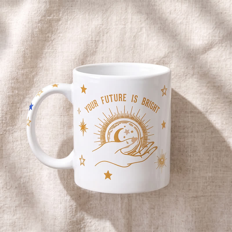 Olivenorma Fortune Hand Celestial Bright Future Ceramic Cup - image 1
