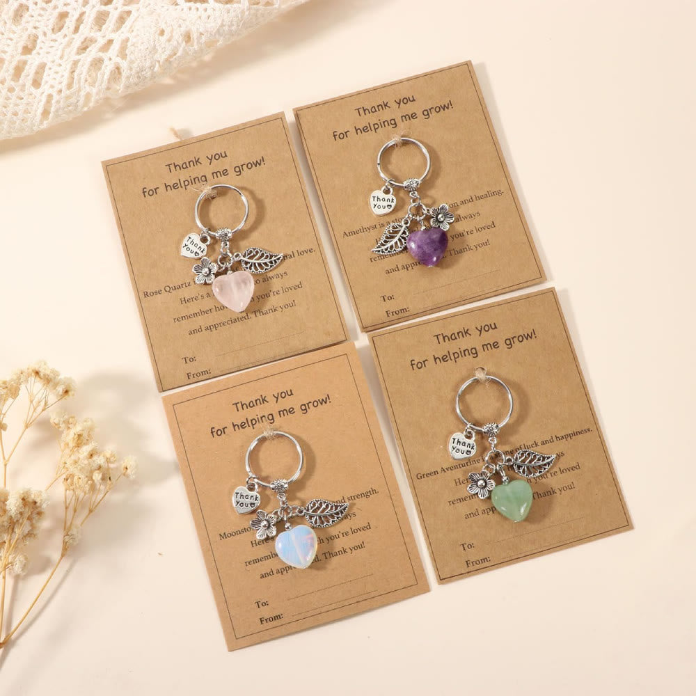 FREE Today: Thank You Crystal Healing Stone Keychain Gift for Women - Thank You Help Me Grow Teacher Gifts - image 34
