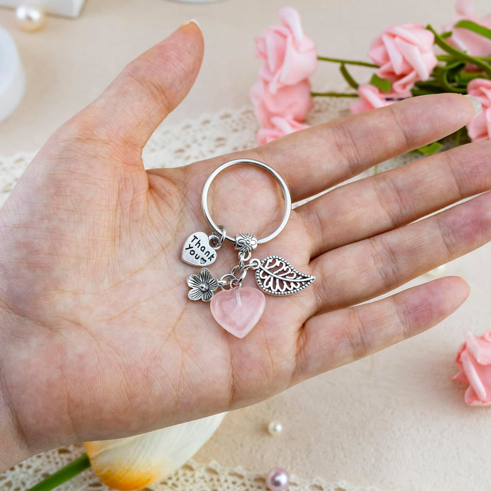 FREE Today: Thank You Crystal Healing Stone Keychain Gift for Women - Thank You Help Me Grow Teacher Gifts - image 4