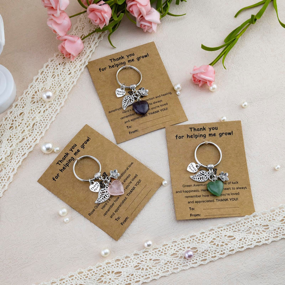 FREE Today: Thank You Crystal Healing Stone Keychain Gift for Women - Thank You Help Me Grow Teacher Gifts - image 36