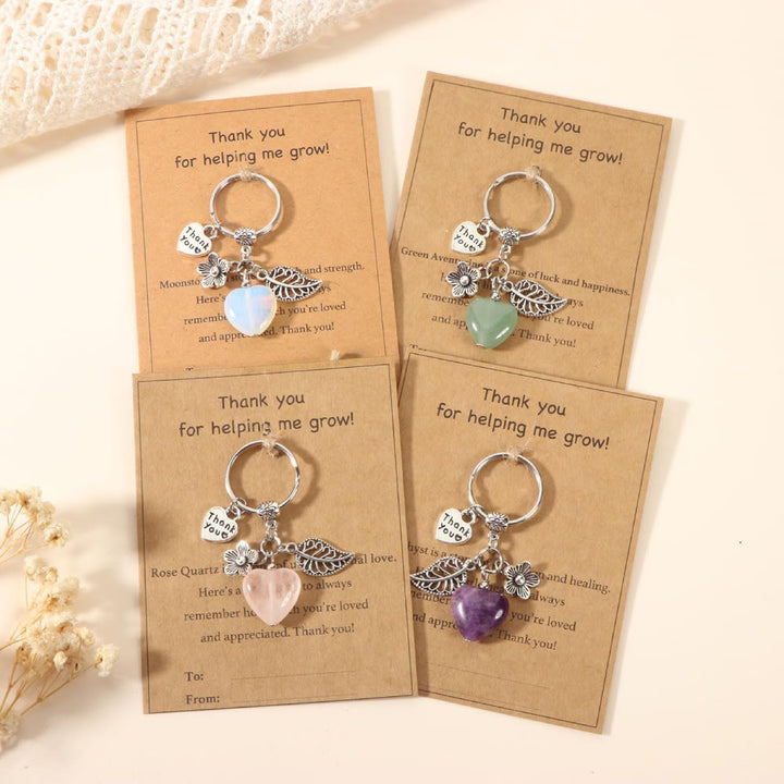 FREE Today: Thank You Crystal Healing Stone Keychain Gift for Women - Thank You Help Me Grow Teacher Gifts - image 35