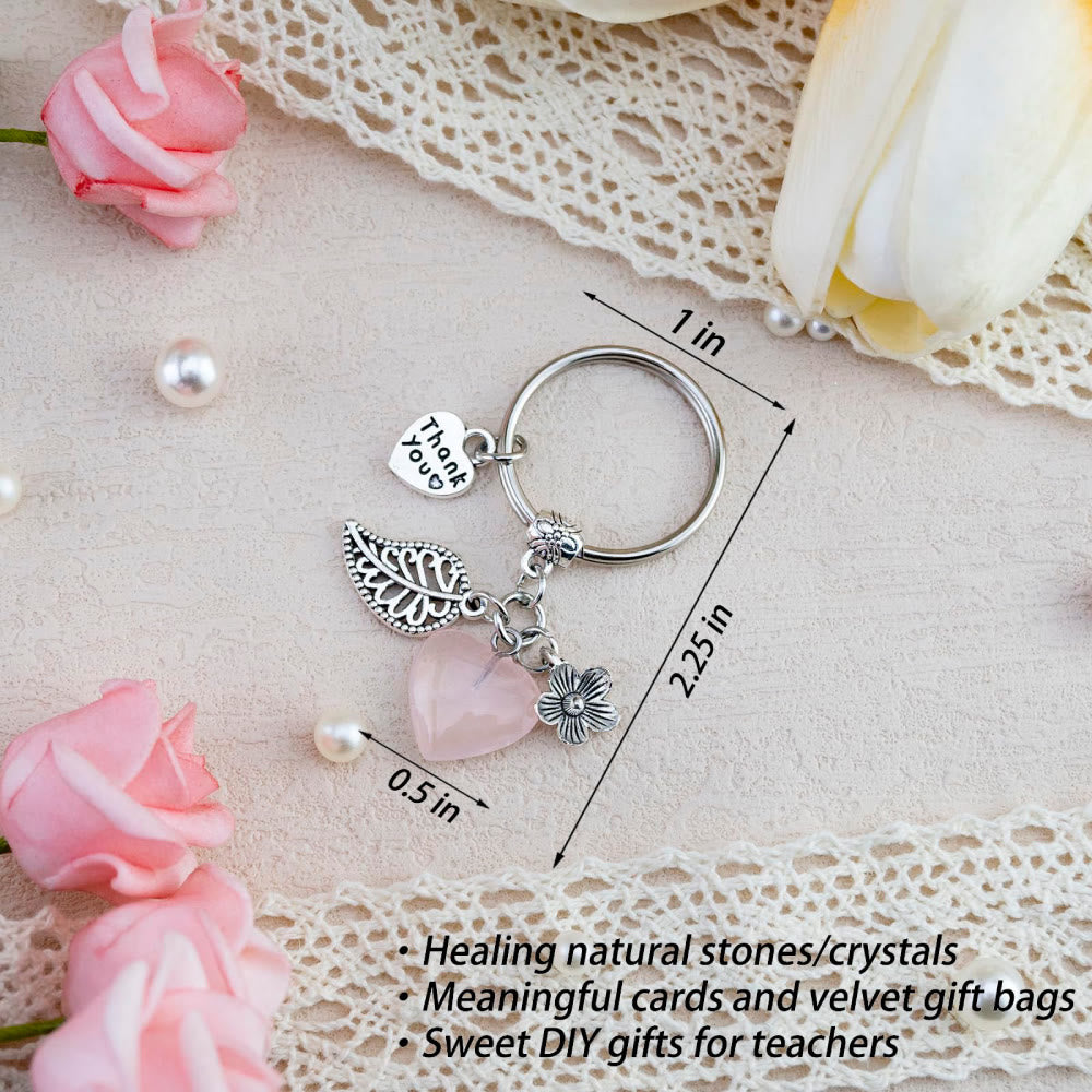 FREE Today: Thank You Crystal Healing Stone Keychain Gift for Women - Thank You Help Me Grow Teacher Gifts - image 9