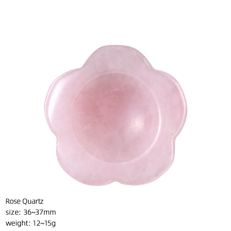 FREE Today: Natural Crystal Worry Stone Bulk Healing Crystals for Anxiety Relief - Rose Quartz - Flower - image 16