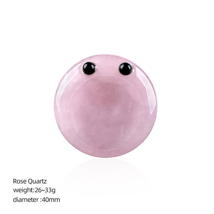 FREE Today: Natural Crystal Worry Stone Bulk Healing Crystals for Anxiety Relief - Rose Quartz - Elf - image 14
