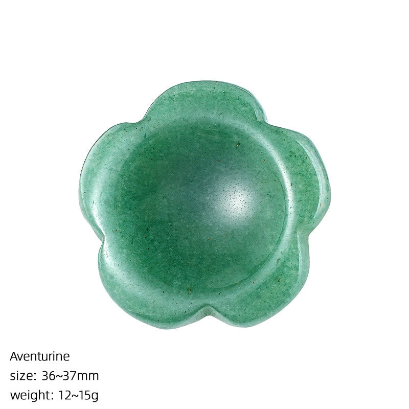 FREE Today: Natural Crystal Worry Stone Bulk Healing Crystals for Anxiety Relief - Green Aventurine - Flower - image 23