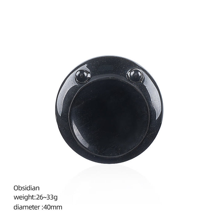 FREE Today: Natural Crystal Worry Stone Bulk Healing Crystals for Anxiety Relief - Obsidian - Elf - image 28