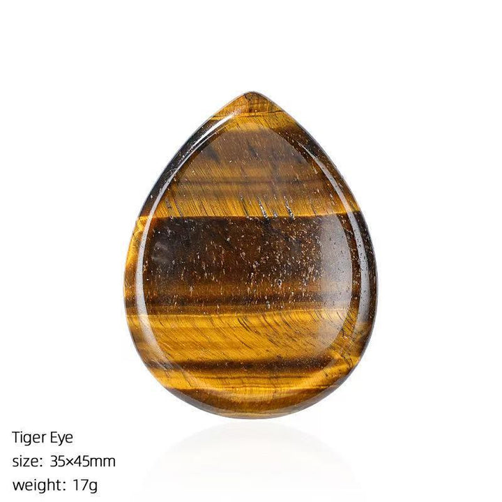 FREE Today: Natural Crystal Worry Stone Bulk Healing Crystals for Anxiety Relief - Tiger Eye - Teardrop - image 36