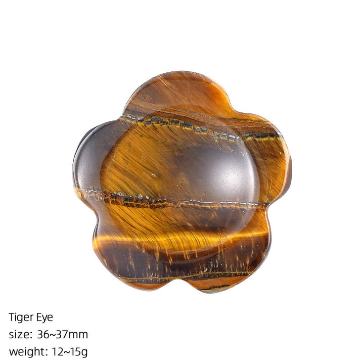 FREE Today: Natural Crystal Worry Stone Bulk Healing Crystals for Anxiety Relief - Tiger Eye - Flower - image 37