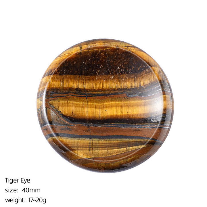 FREE Today: Natural Crystal Worry Stone Bulk Healing Crystals for Anxiety Relief - Tiger Eye - Round - image 39
