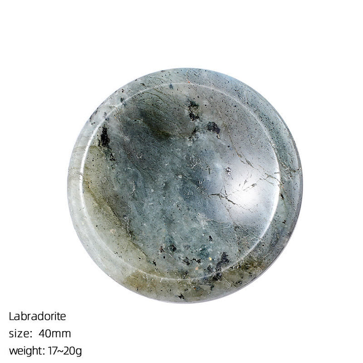 FREE Today: Natural Crystal Worry Stone Bulk Healing Crystals for Anxiety Relief - Labradorite - Round - image 89