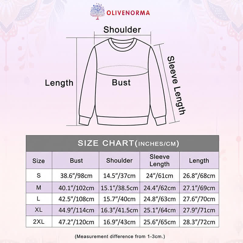 Olivenorma Soft Cotton Blend Namaste Lotus Print Women's Long Sleeve Shirt - image 33