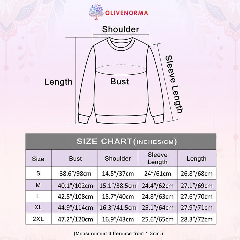 Olivenorma Soft Cotton Blend Breathe Deeper Quote Print Women's Long Sleeve Shirt - image 33