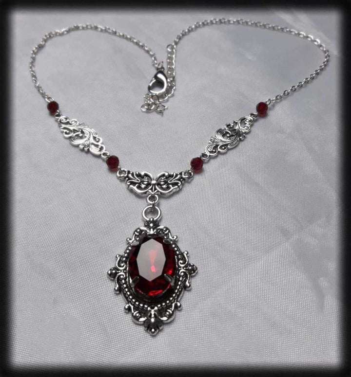 FREE Today: Victorian Gothic Rose Choker Antique Silver Filigree Witch Vampire Necklace - image 7