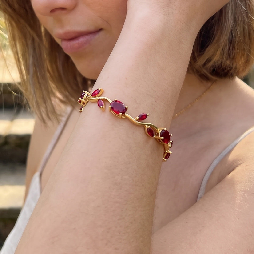 FREE Today: Romantic Tulip Bracelet Multicolor Floral Crystal - image 19
