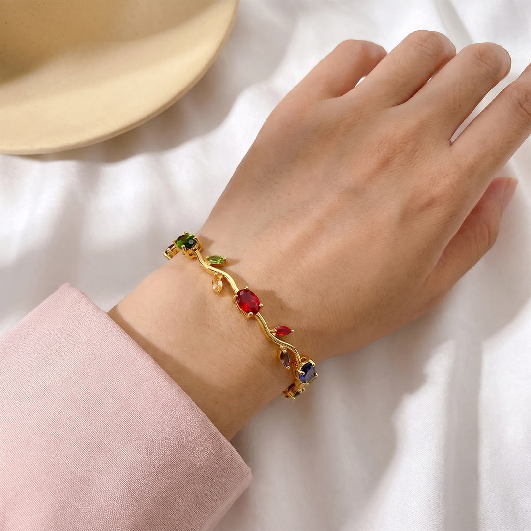 FREE Today: Romantic Tulip Bracelet Multicolor Floral Crystal - image 28