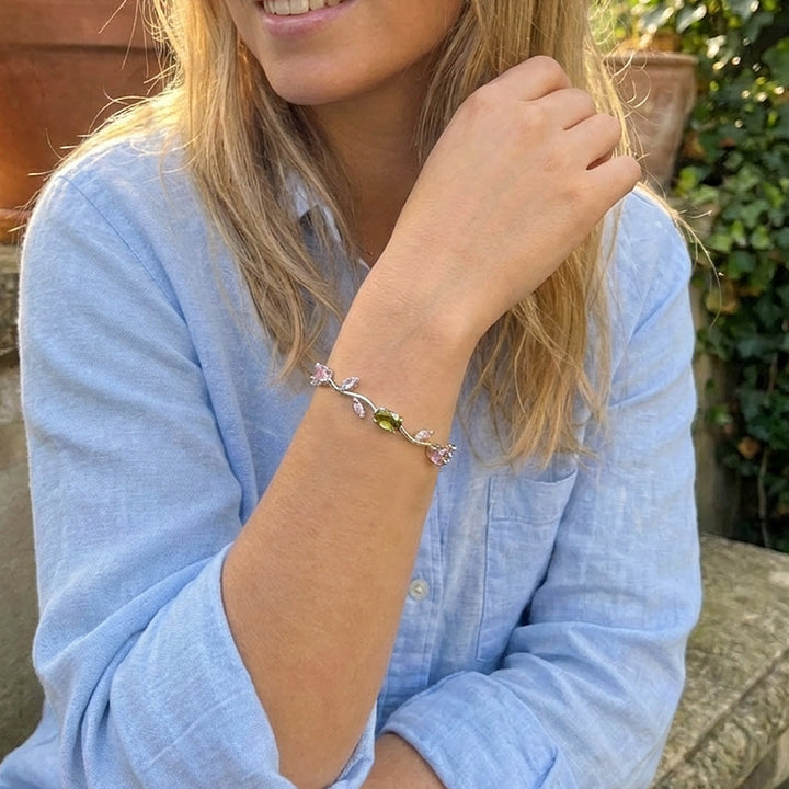 FREE Today: Romantic Tulip Bracelet Multicolor Floral Crystal - image 33