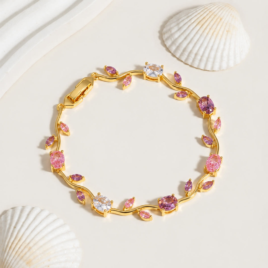 FREE Today: Romantic Tulip Bracelet Multicolor Floral Crystal - image 38