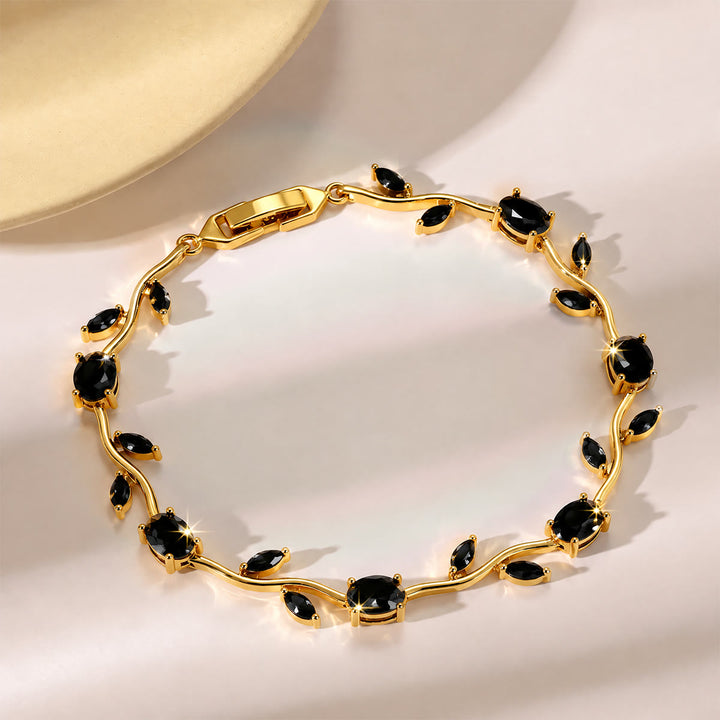 FREE Today: Romantic Tulip Bracelet Multicolor Floral Crystal - Black - Golden - image 70