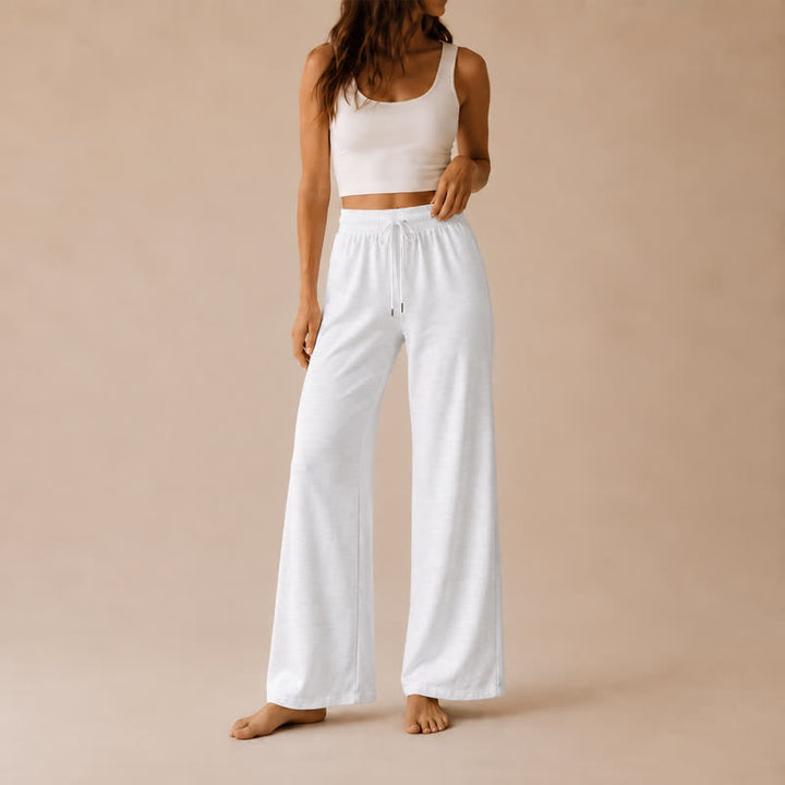 Olivenorma Women Casual Loose Polyester Straight Leg Sweatpants - image 13