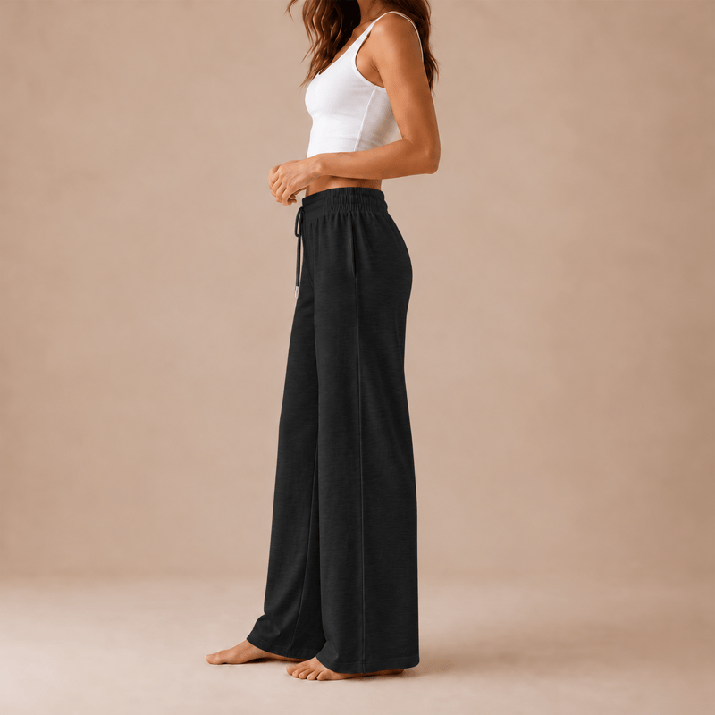 Olivenorma Women Casual Loose Polyester Straight Leg Sweatpants - image 24