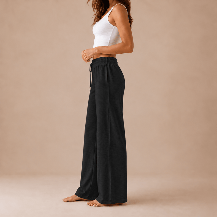 Olivenorma Women Casual Loose Polyester Straight Leg Sweatpants - image 24