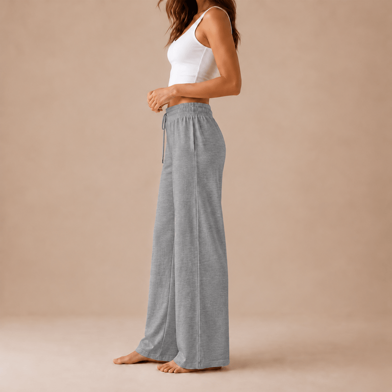 Olivenorma Women Casual Loose Polyester Straight Leg Sweatpants - image 34