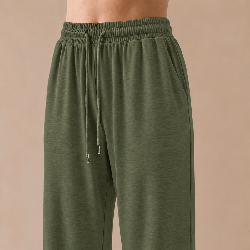 Olivenorma Women Casual Loose Polyester Straight Leg Sweatpants - image 6