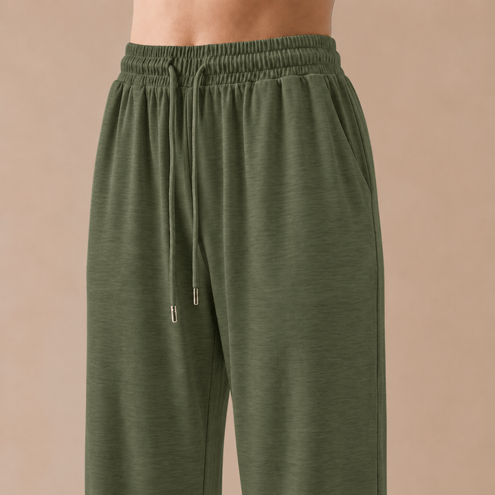 Olivenorma Women Casual Loose Polyester Straight Leg Sweatpants - image 6