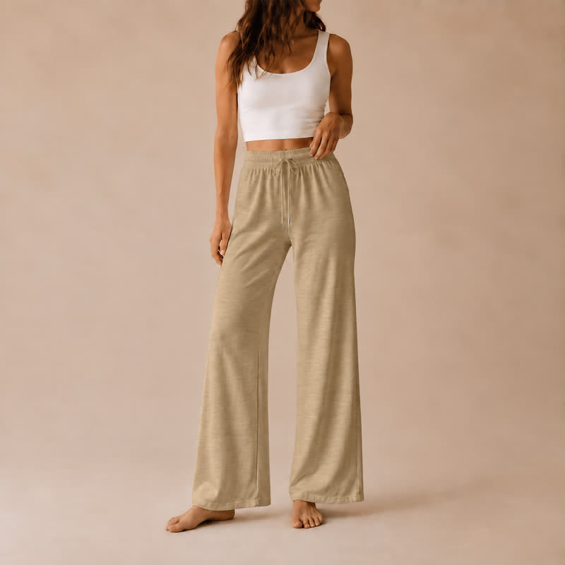 Olivenorma Women Casual Loose Polyester Straight Leg Sweatpants - image 43
