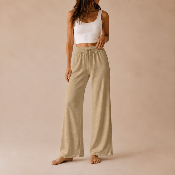 Olivenorma Women Casual Loose Polyester Straight Leg Sweatpants - image 43