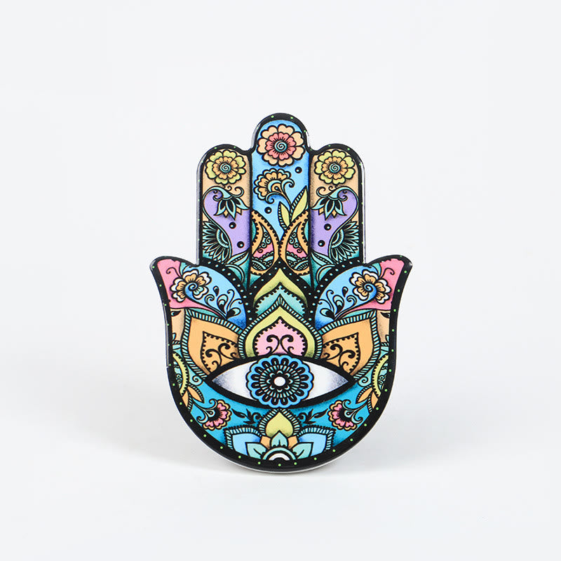 Olivenorma Hamsa Evil Eye Jewelry Tray Plate Coaster - Hamsa Evil Eye#5 - image 5