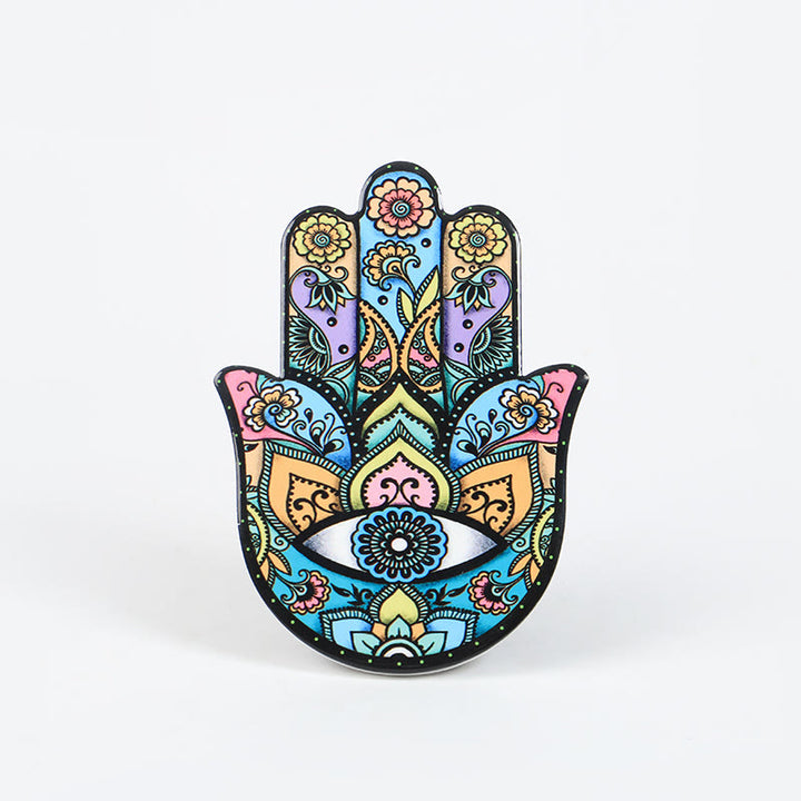 Olivenorma Hamsa Evil Eye Jewelry Tray Plate Coaster - Hamsa Evil Eye#5 - image 5