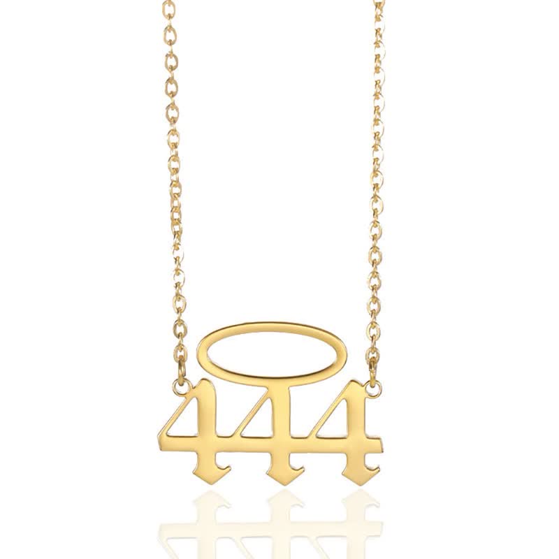 Olivenorma Lucky Angel Number With Angel Aperture Necklace - image 16