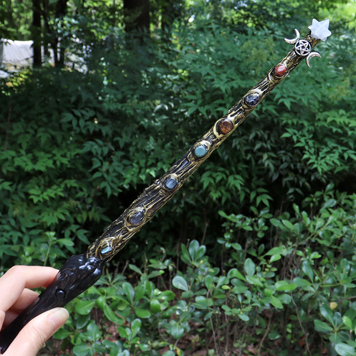 Olivenorma Natural Chakra Merkaba Crystal Wands - image 23