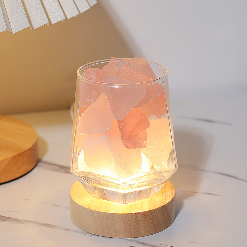 Olivenorma Indoor Crystal Aromatherapy Stone Lampz - Rose Quartz - Shangri-la - image 2