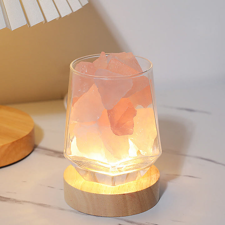 Olivenorma Indoor Crystal Aromatherapy Stone Lampz - Rose Quartz - Shangri-la - image 2