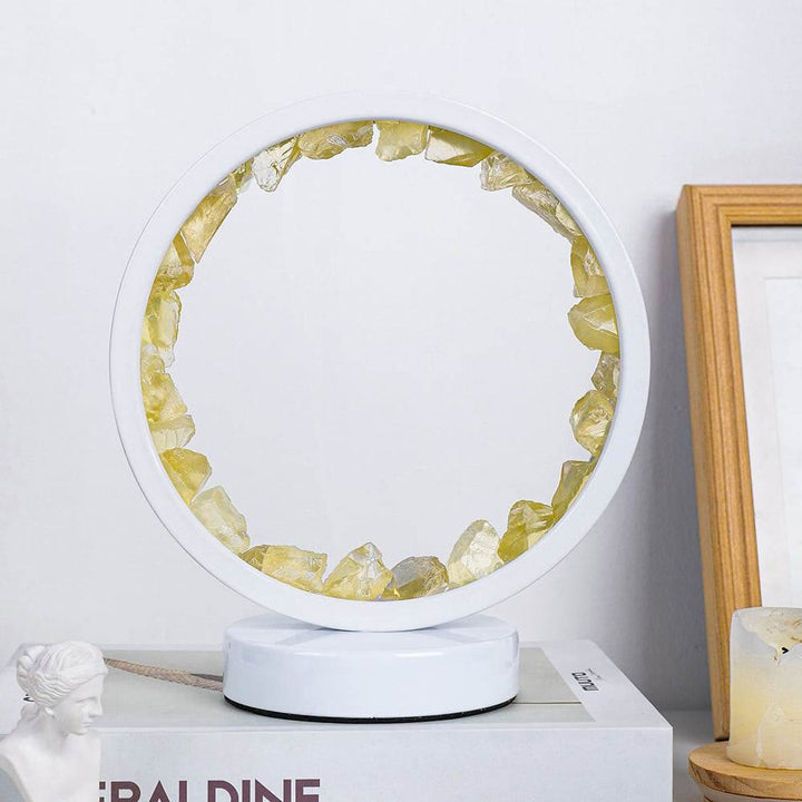 Natural Crystal Cluster Lamp Lights LED Decoration Rechargeable - image 6