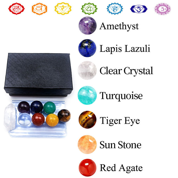 Chakra Rainbow Ball Crystal Set - image 6