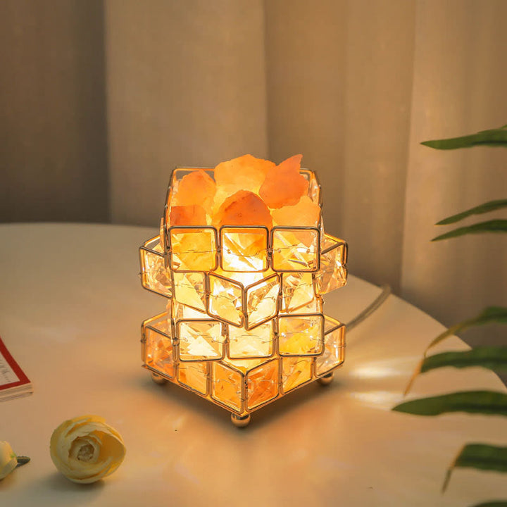 Olivenorma Four layer Rubiks Essential Oil Crystal Aromatherapy Lamp - image 11
