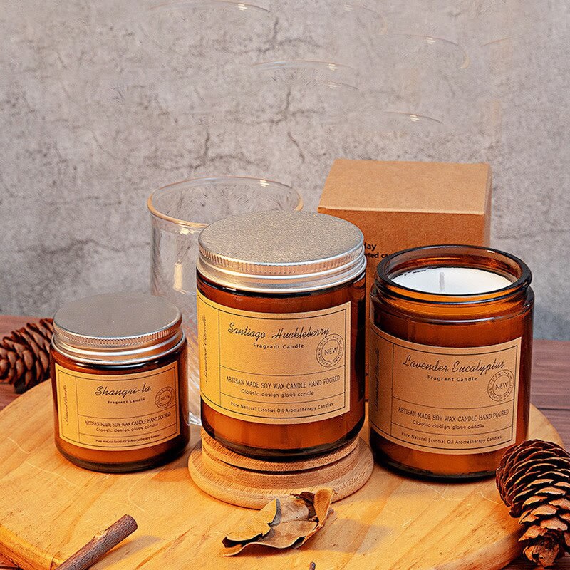 Olivenorma Smokeless Scented Home Glass Cups Candle - image 14