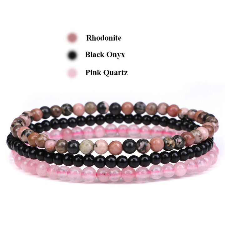 Olivenorma Protection From Negative Energies Rhodonite Bracelet - image 1